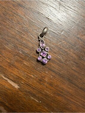 Amethyst Dangle Pendant